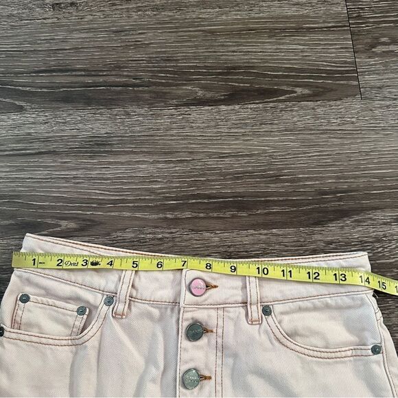 GANNI Pink Denim Core Lovy Straight-Leg Jeans - Picture 10 of 10